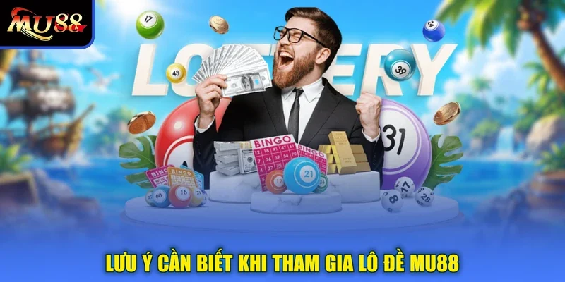 Lưu ý cần biết khi tham gia lô đề MU88