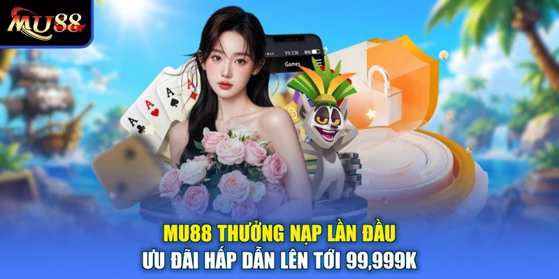 MU88 Thưởng Nạp Lần Đầu - Ưu Đãi Hấp Dẫn Lên Tới 99,999k